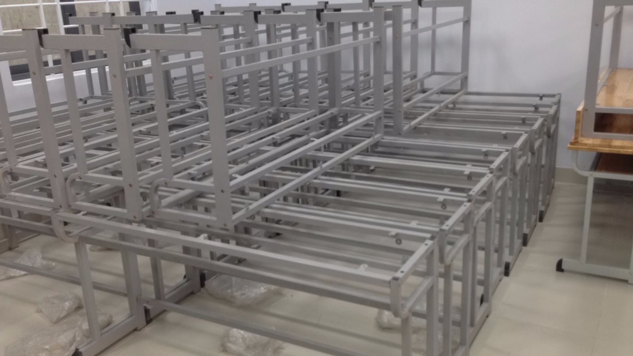 [Nội thất trường học] Bàn ghế học sinh trường Ngoại Ngữ Đồng Nai